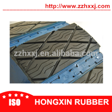 Weld on pulley slide diamond groove lagging pads