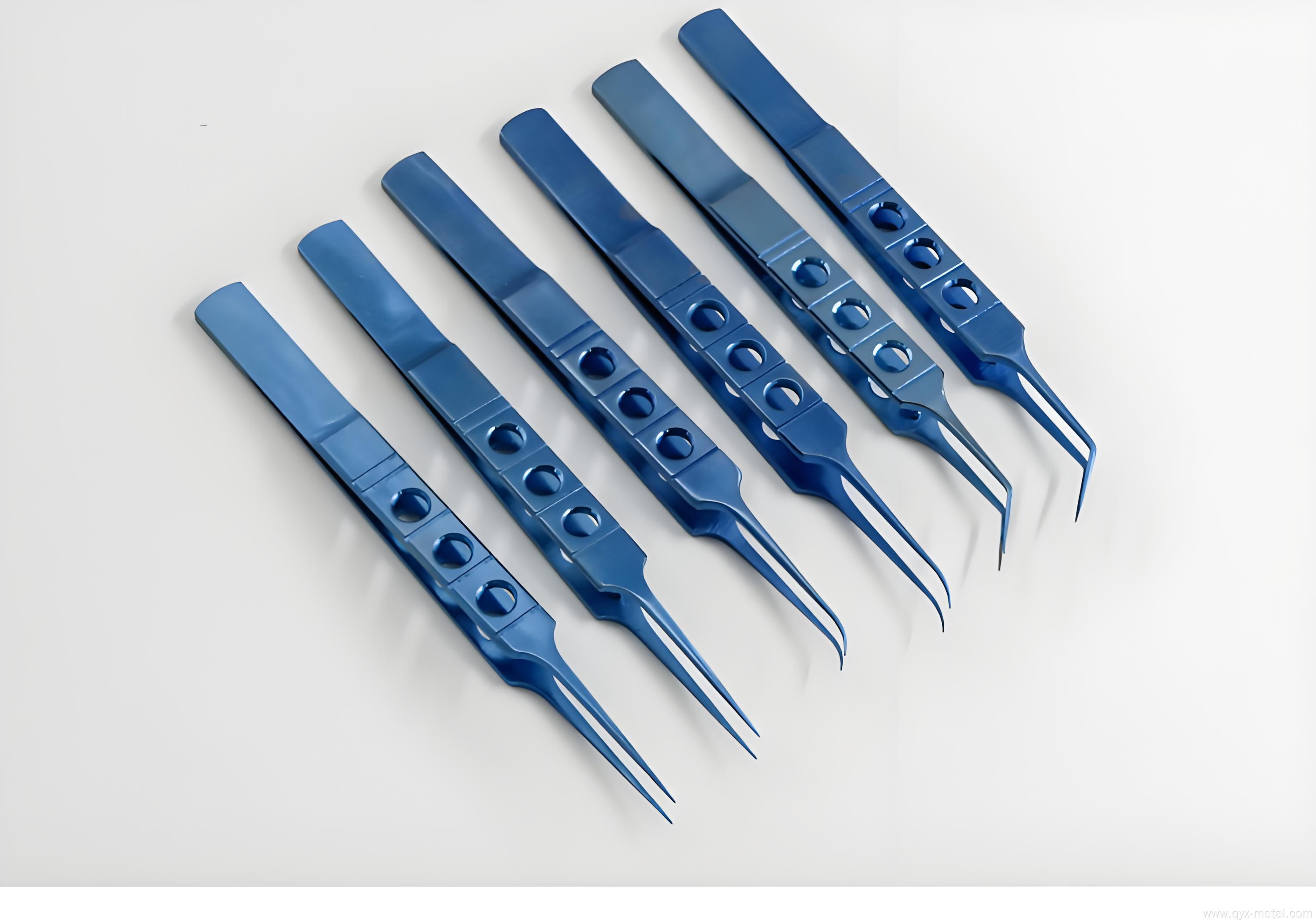 Titanium Alloy Micro Tweezers For Ophthalmology