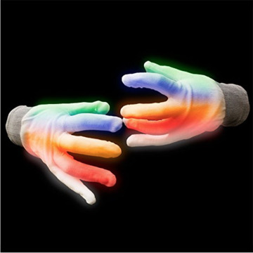 European Led White Flashing Glowing Gloves
