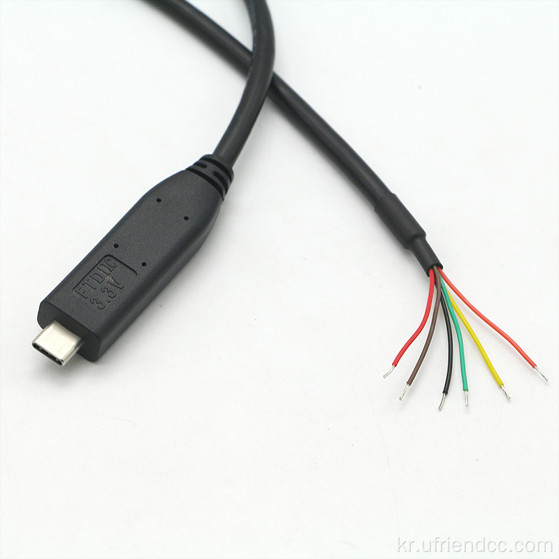 USB Type-C에서 RS232 컨버터 케이블 OEM/ODM