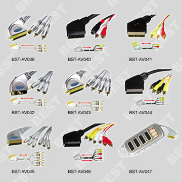 Scart Cables and Scart Adaptors