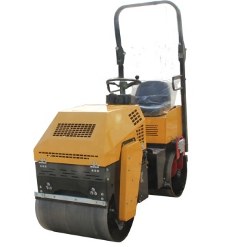 1 Ton Hydraulic Vibratory Compactor Gasoline Engine Ride On Road Roller