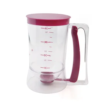 plastic cupcake batter dispenser cake batter dispenser/batter mix/Cupcake Pancake Batter Dispenser