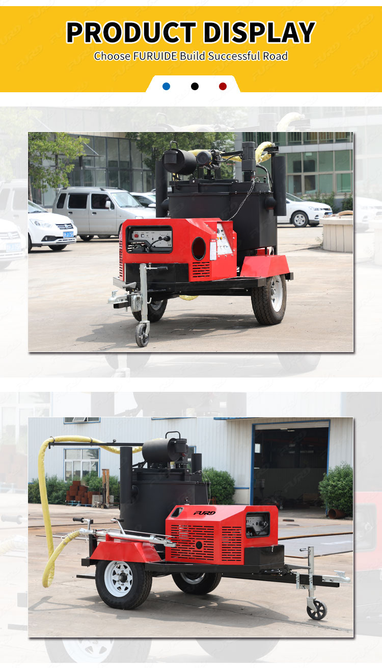 road pavement sealing machine