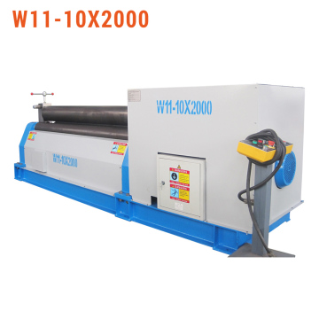 W11-10X2000 Mechanical Profile Plate Rolling Machine