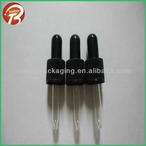 Glass dropper for amber glass bottle(high quality and competitive price)