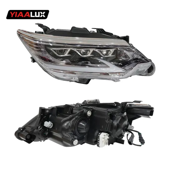 High-Quality 3-Lens LED Headlights for Toyota Camry 2018 Facelift