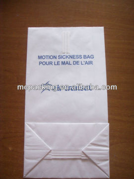 Búsqueda de bolsas de vómito de aerolínea desechable