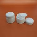 Cosmetic Cream Containers Opal Glass Jars with Cap and Gasket Manufactory