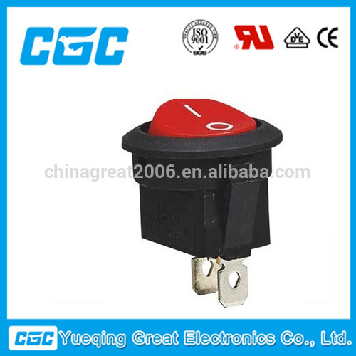 CGC10A 250V KCD1-101-8 led light rocker switch