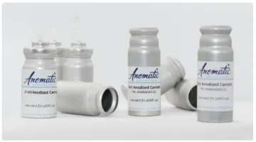 MDI canisters Anodized Canisters'