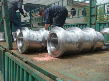 Pièces forgées 17CrNiMo6 avec usinage