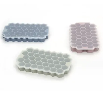 Silicone honeycomb ice grid hole ice mold