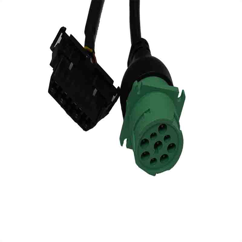 CUMMINS 9P male to female and OBD female connectors