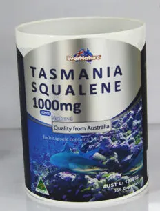 Hot Stamping Foil Label Printing for Bottle