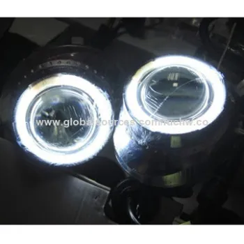 Headlight HID Projector Lens, E-Mark/CE/ISO 9001:2000 Certificate and Philips Brand, OEM is WelcomeNew