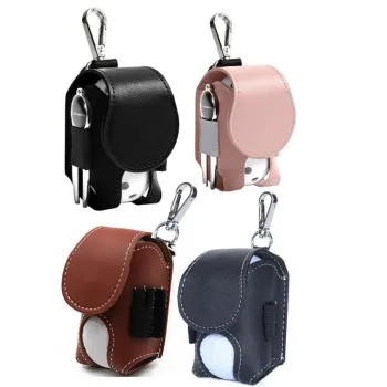 Custom Logo Golf Bag - Waterproof PU Material with Waist-Mounted Spike Set