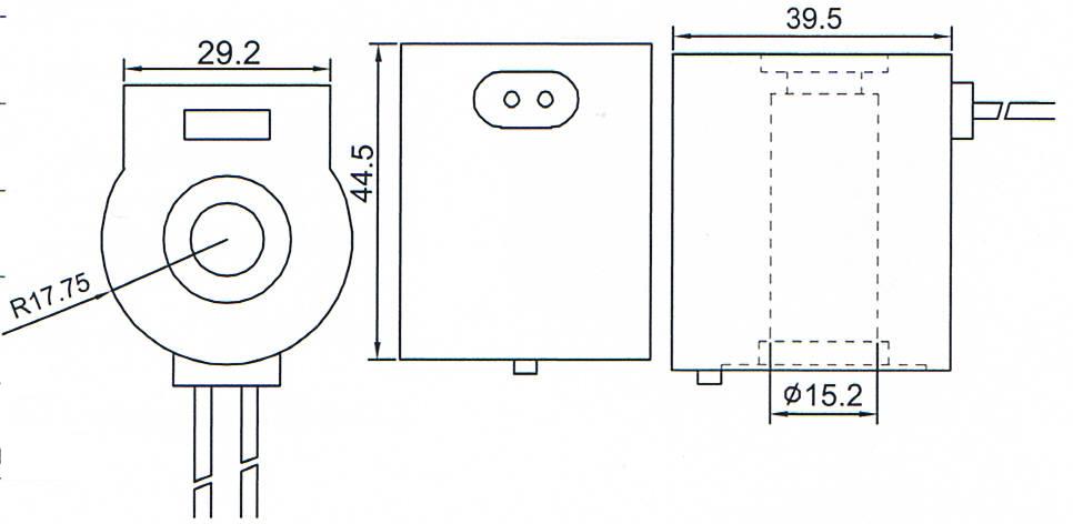 Dimension of BB15244509 Solenoid Coil: