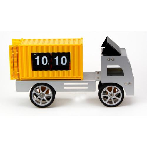 Car Container Flip Desk Clock