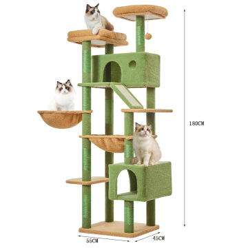 Modern Unique Design Flower Shaped Cat Tree Sisal