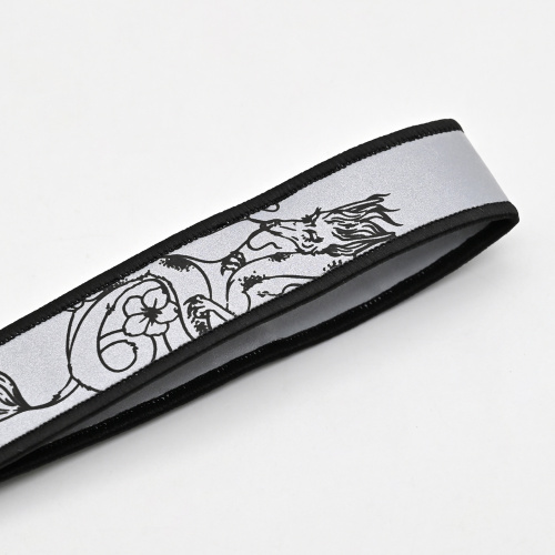 Reflective Anime Custom Carabiner Lanyard Wrist Strap