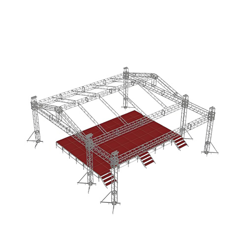 Aluminum Truss Lifting Stage - Mobile Elevated Platform