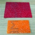 3mm Orange PC Lychee Grain Board