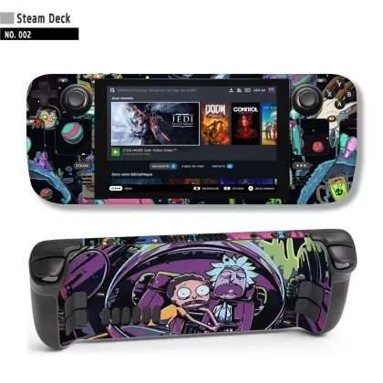 HD Scrub PVC Stickers and Skins for Valve Steam Deck Game Accessories