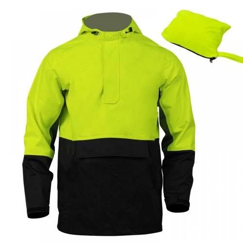 Chaqueta de seguridad de trabajo impermeable plegable al aire libre