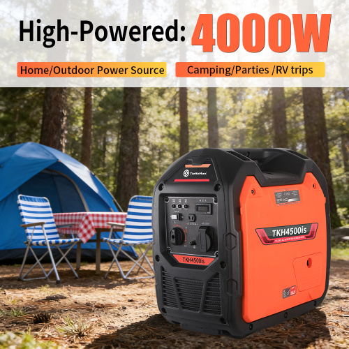 Generador inversor liviano de 3,5 KW con rendimiento silencioso