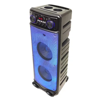 Smart DJ Karaoke Speaker with Bluetooth for Connected Home Theatre Stereo Audio