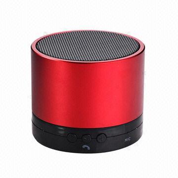 Mini Bluetooth Speaker with 3W Rated Power, Measures 60 x 57mm