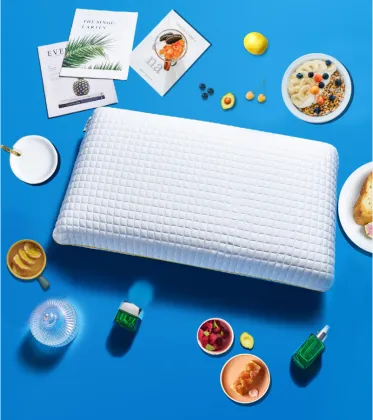 Green Tea Customized Breathable Memory Foam Bread Pillow