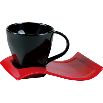 200CC Porcelain Coffee Cup and Saucer