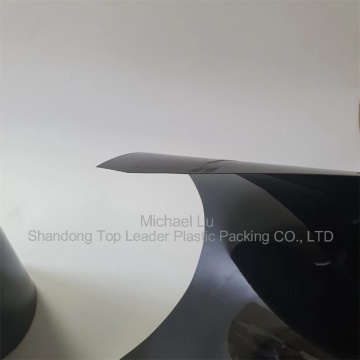 top leader 0.7mm Black Glossy PET sheet roll