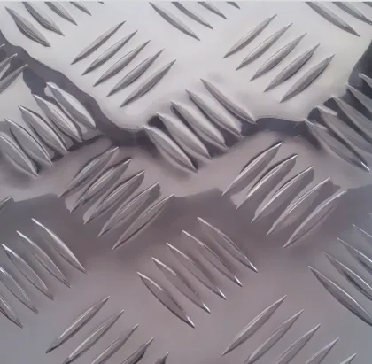 Five bars Aluminum Checkered plate sheet