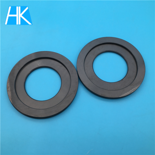 industry silicon nitride ceramic cylinder ring flange