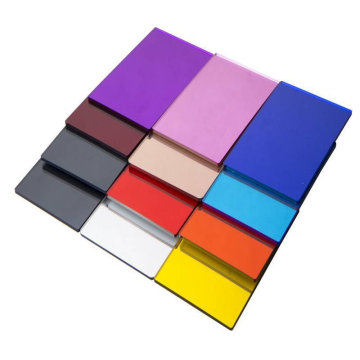 Large Size Self-Adhesive Acrylic Mirror Sheets (96" x 48") in Gold and Silver Finishes: Ideal for Decorative Uses