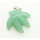 Maple Leaf Shape Green Aventurine pendant