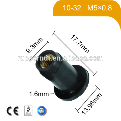 New products on china market standard size bolt and nut / rubber bolt and nut