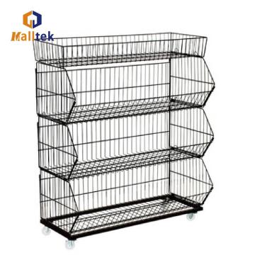 Supermarket Promotion Cage with Wheels