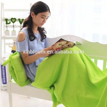 lovely cartoon animal mudull pig style colorful 1X1.5m office TV plush A/C multifunctional pillow cushion blanket