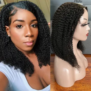Wholesale curly closure wig, remy brazilian wig 5x5 lace closure human hair wig, cuticle aligned 100 human lace wig