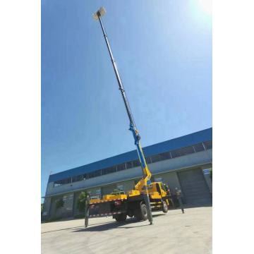 155hp double cabin aerial work platform truck