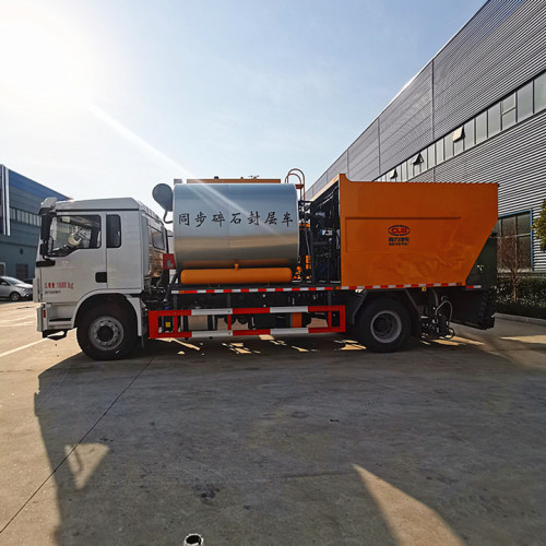 Shacman Synchronous Gravel Creaming Truck