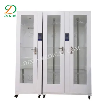Medical double door soft endoscope storage cabinet