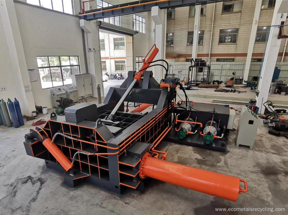 Scrap Aluminum Alloy Steel Metal Baling Machine Compactor