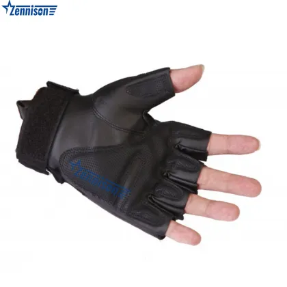 Men's Knuckle Protective Training Gloves - Fingerless Tactical Gloves