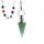 Pendulum line conical Stone Pendant treatment chakra bead crystal bullet head spirit opal ornament