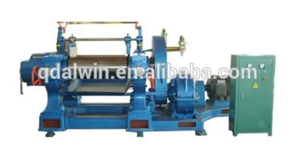 two roll rubber open mixing mill